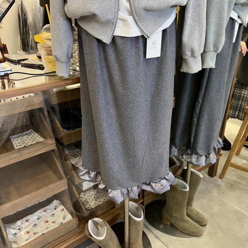 TAN&COMO東大門㊣代購女裝新款真品職業人氣半身裙中短裙tan-COMO半身裙/中短裙