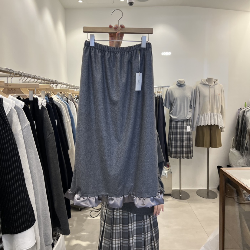 TAN&COMO東大門㊣代購女裝新款真品職業人氣半身裙中短裙tan-COMO半身裙/中短裙