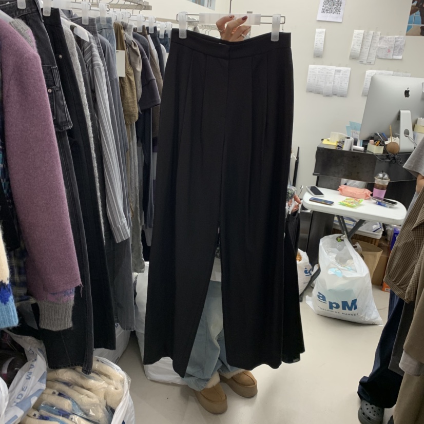 SOLD OUT韓國直郵㊣女裝新款休閑25秋冬真品職業時尚休閑褲SOLD OUT休閑褲