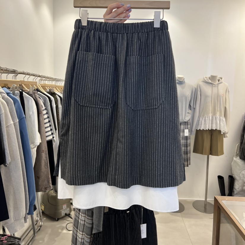 TAN&COMO東大門㊣代購女士新品真品職業熱賣半身裙中短裙tan-COMO半身裙/中短裙