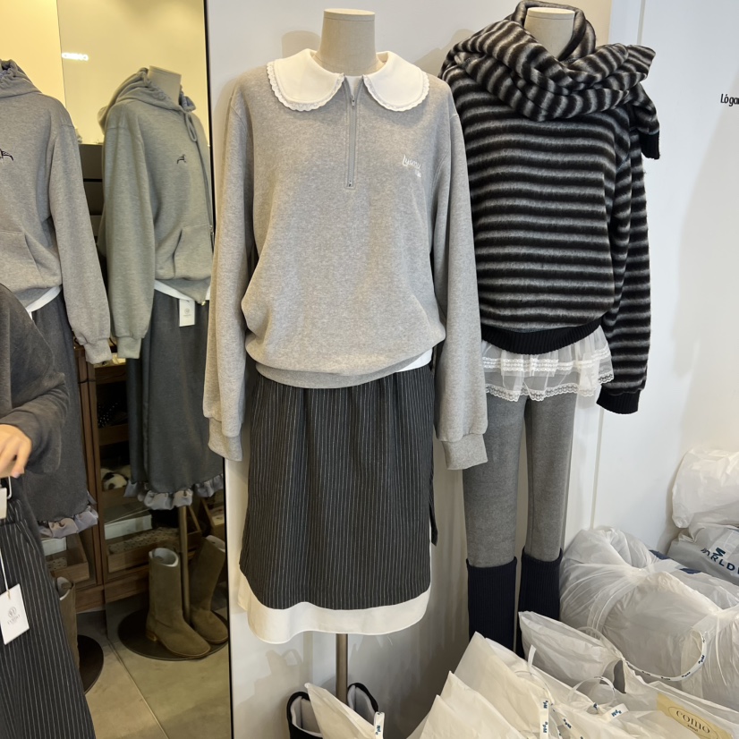 TAN&COMO東大門㊣代購女士新品真品職業熱賣半身裙中短裙tan-COMO半身裙/中短裙