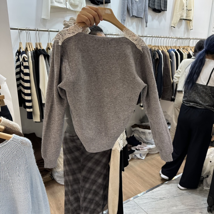 ABLESTUDIO東大門㊣代購女裝新品真品時尚人氣休閑熱賣針織衫ABLESTUDIO針織衫
