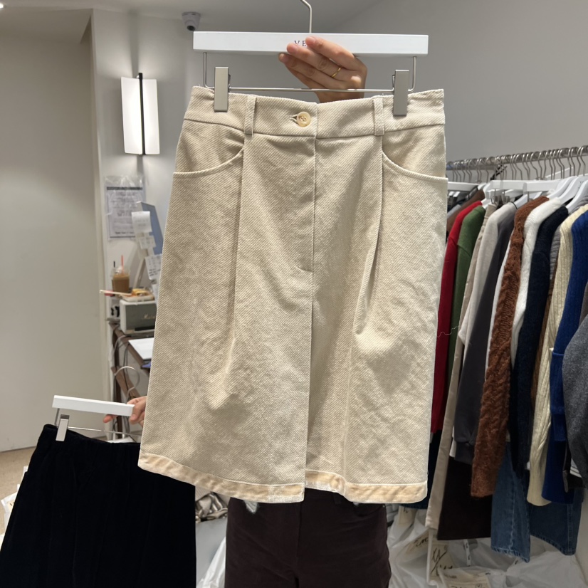 VENIR-a韓國直郵㊣女士新品熱賣休閑時尚職業半身裙中短裙VENIR-a半身裙/中短裙圖色2