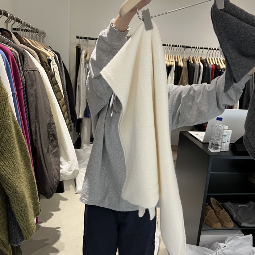 PLATE東大門㊣實拍女士新品真品熱賣推薦時尚休閑職業圍巾披肩PLATE圍巾/披肩圖色2