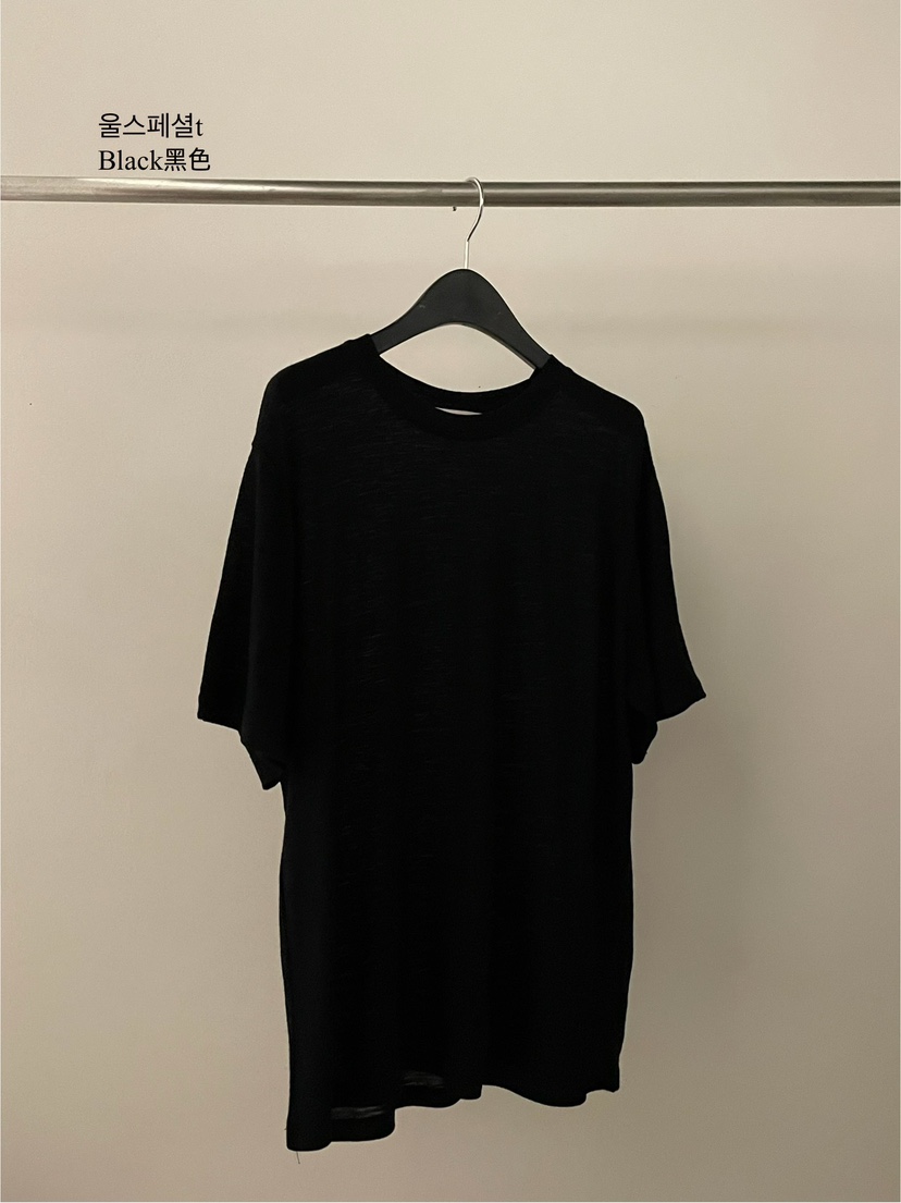 FLAT GARDEN/LA MUETTE/JAMIESTONE東大門㊣代購女士新款25秋冬T恤羊毛FLAT GARDEN/LA MUETTE/JAMIESTONET恤圖色4