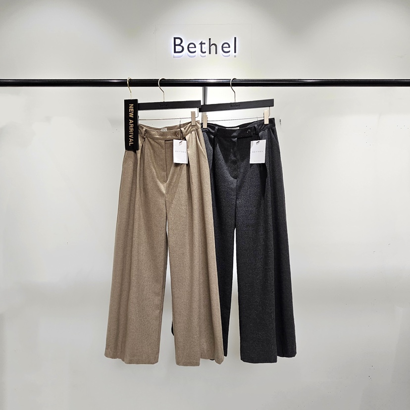 BETHEL東大門㊣實拍女士新品職業25秋冬真品時尚休閑休閑褲BETHEL休閑褲
