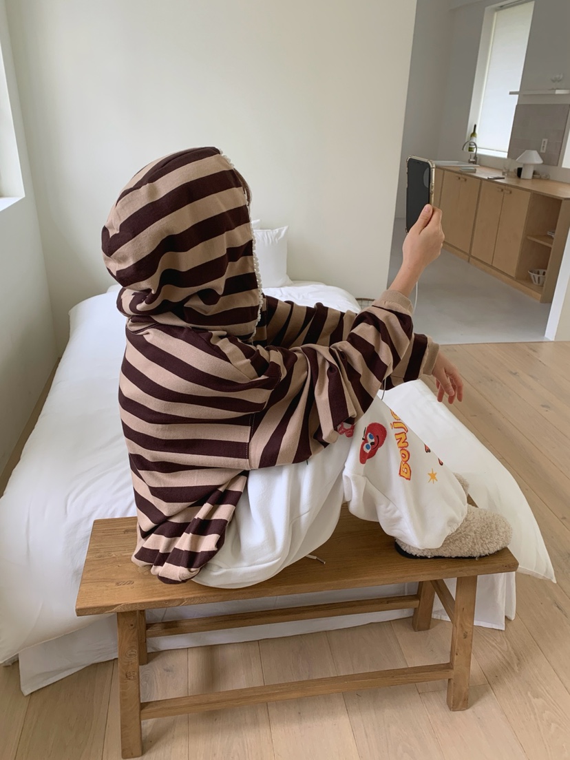 TOLL韓國直郵㊣女裝新款推薦休閑熱賣25秋冬時尚人氣真品衛衣TOLL衛衣