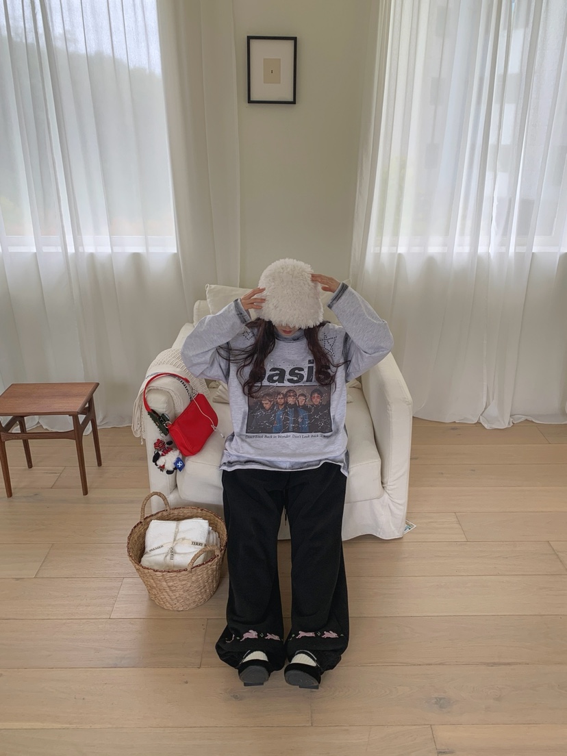 TOLL韓國代購㊣女裝新款人氣熱賣時尚職業休閑真品推薦長袖T恤TOLL長袖T恤