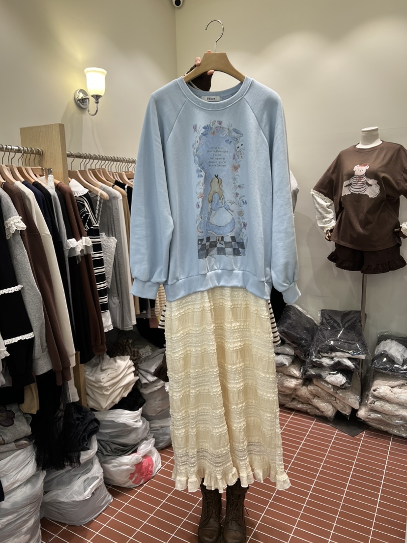 BE&BE韓國直郵㊣女士新品休閑職業人氣時尚推薦連衣裙BE&be連衣裙