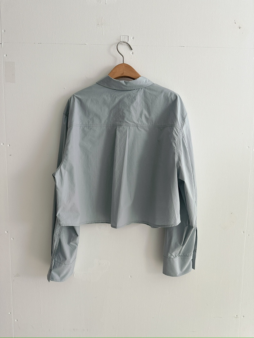 BLEECKER韓國直郵㊣女士新品熱賣時尚25秋冬職業襯衫蕾絲衫BLEECKER襯衫/蕾絲衫