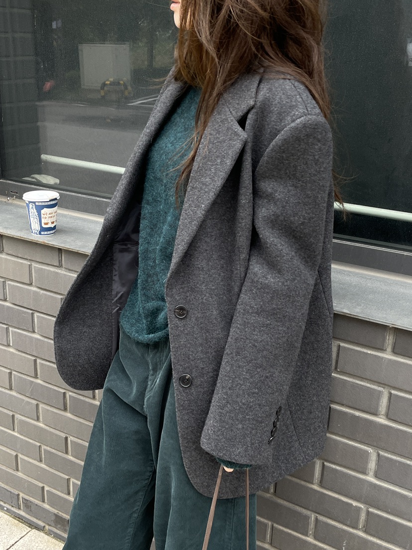 WATER/RIVER東大門㊣實拍女士新款職業時尚25秋冬真品夾克WATER/RIVER夾克