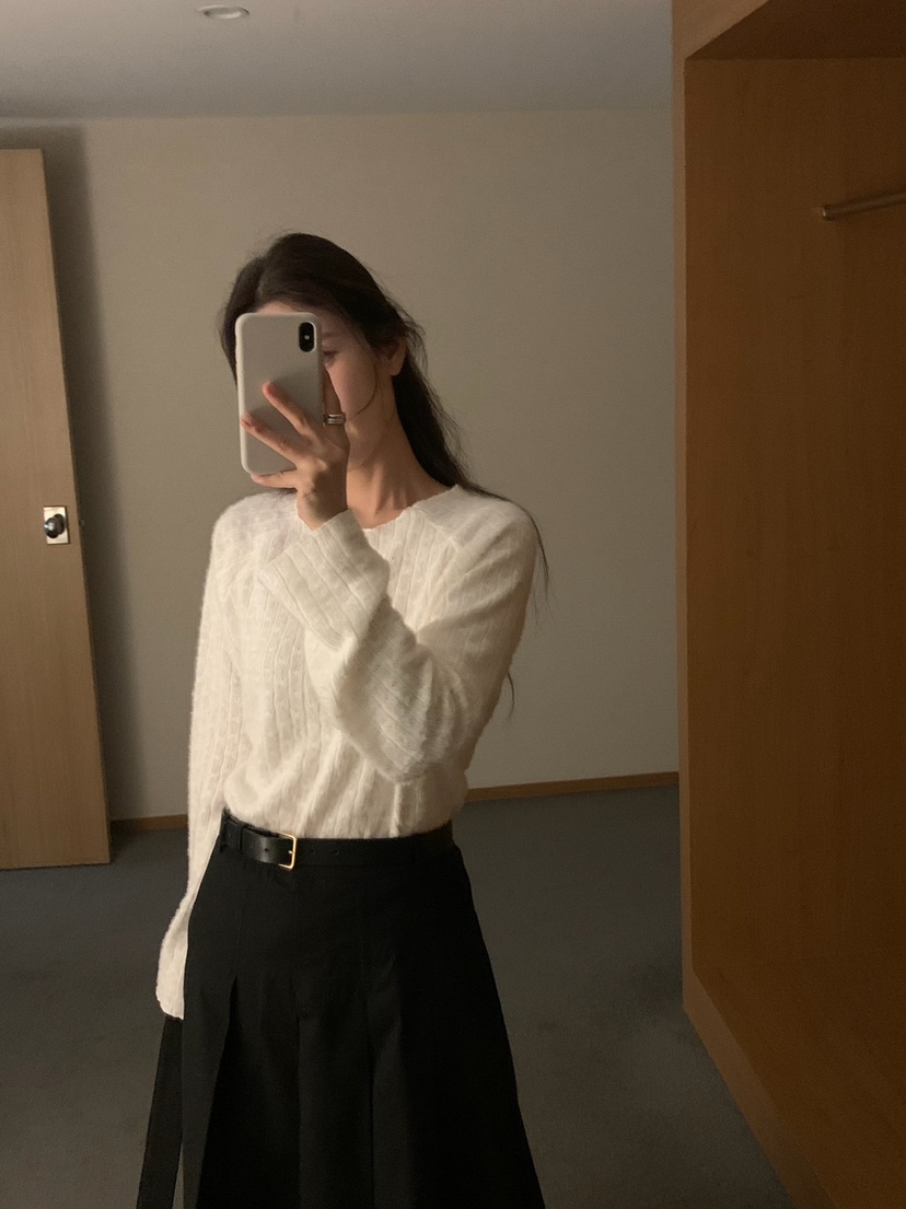 BLEECKER東大門㊣實拍女裝新品推薦休閑25秋冬人氣真品長袖T恤BLEECKER長袖T恤