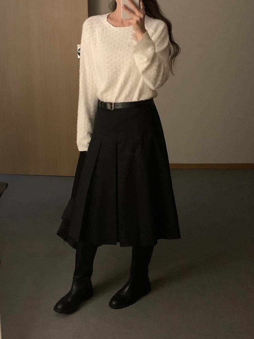 BLEECKER東大門㊣實拍女裝新品推薦休閑25秋冬人氣真品長袖T恤BLEECKER長袖T恤