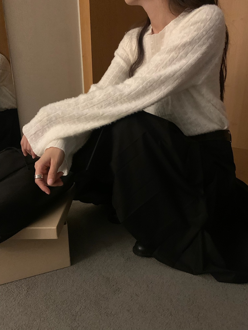 BLEECKER東大門㊣實拍女裝新品推薦休閑25秋冬人氣真品長袖T恤BLEECKER長袖T恤