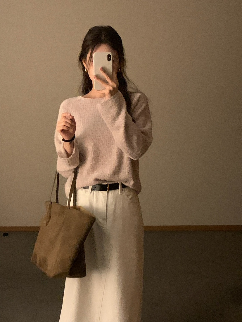 BLEECKER東大門㊣實拍女裝新品推薦休閑25秋冬人氣真品長袖T恤BLEECKER長袖T恤