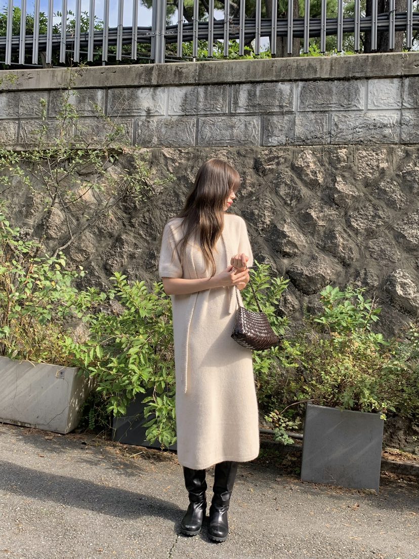 LEGACY韓國直郵㊣女裝新品推薦時尚真品休閑職業連衣裙浣熊LEGACY連衣裙