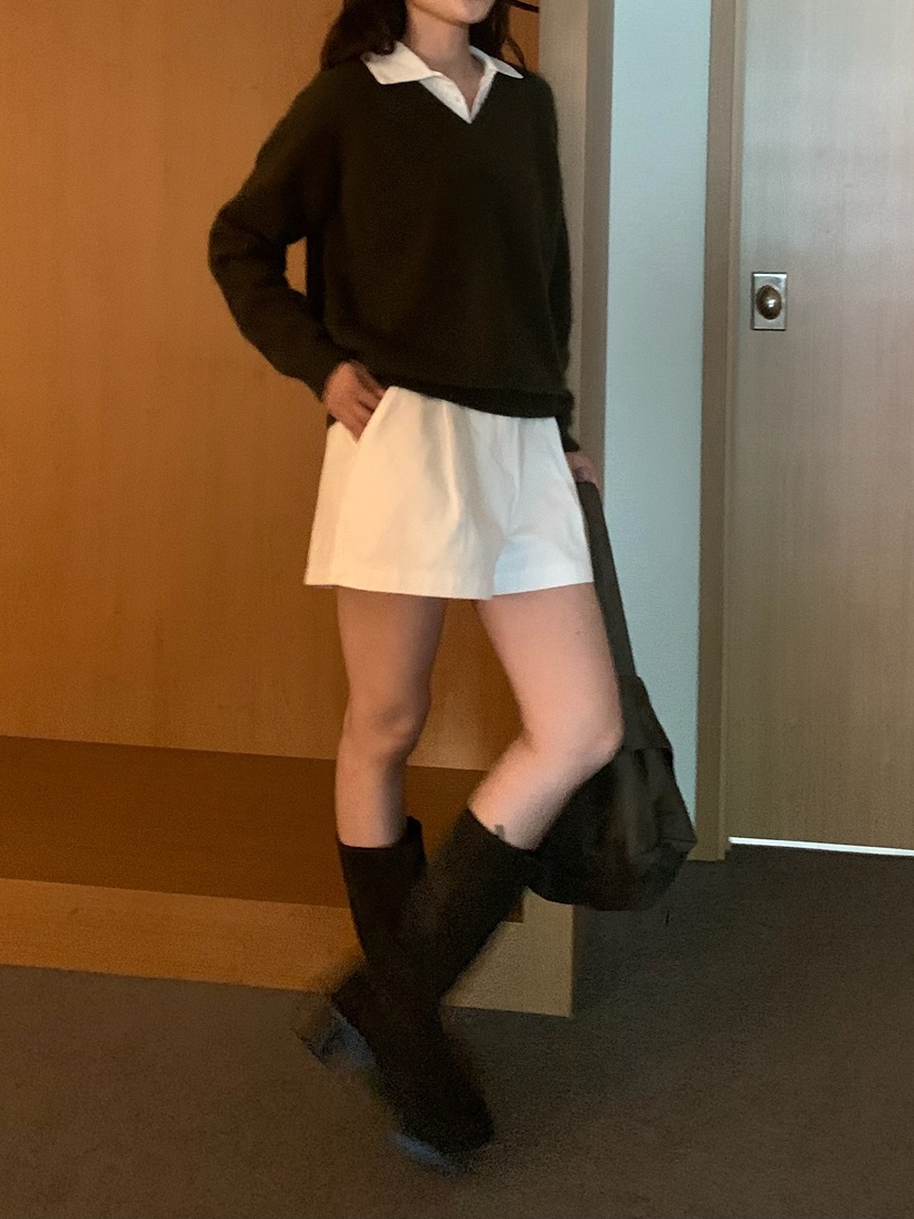 BLEECKER東大門㊣直郵女裝新款職業25秋冬熱賣人氣推薦針織衫BLEECKER針織衫