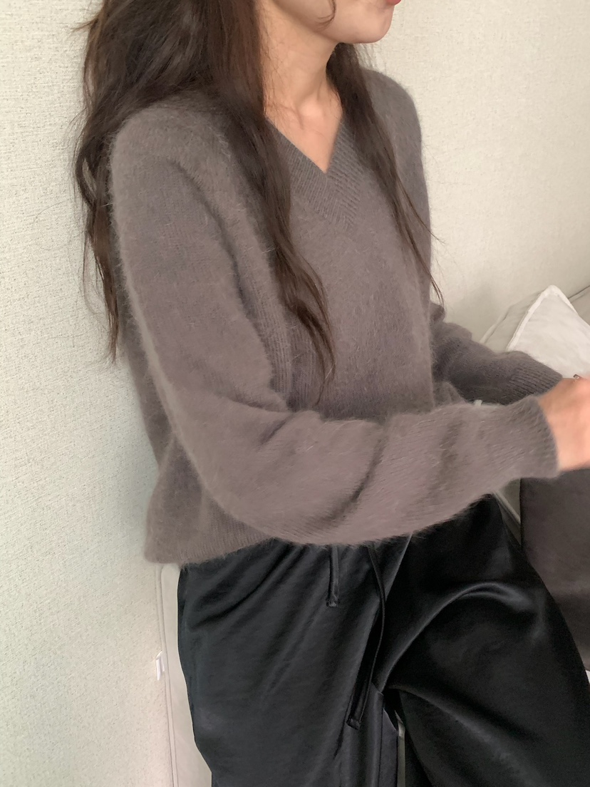 BLEECKER東大門㊣直郵女裝新款職業25秋冬熱賣人氣推薦針織衫BLEECKER針織衫