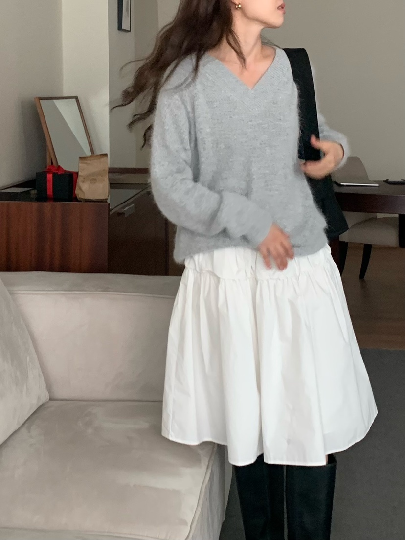 BLEECKER東大門㊣直郵女裝新款職業25秋冬熱賣人氣推薦針織衫BLEECKER針織衫