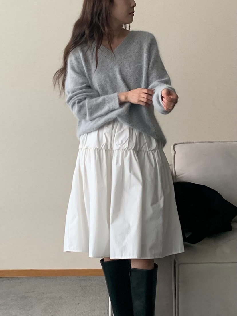 BLEECKER韓國直郵㊣女裝新品熱賣時尚人氣休閑半身裙中短裙BLEECKER半身裙/中短裙
