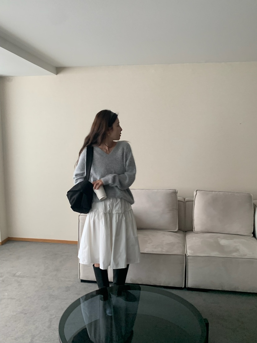 BLEECKER韓國直郵㊣女裝新品熱賣時尚人氣休閑半身裙中短裙BLEECKER半身裙/中短裙