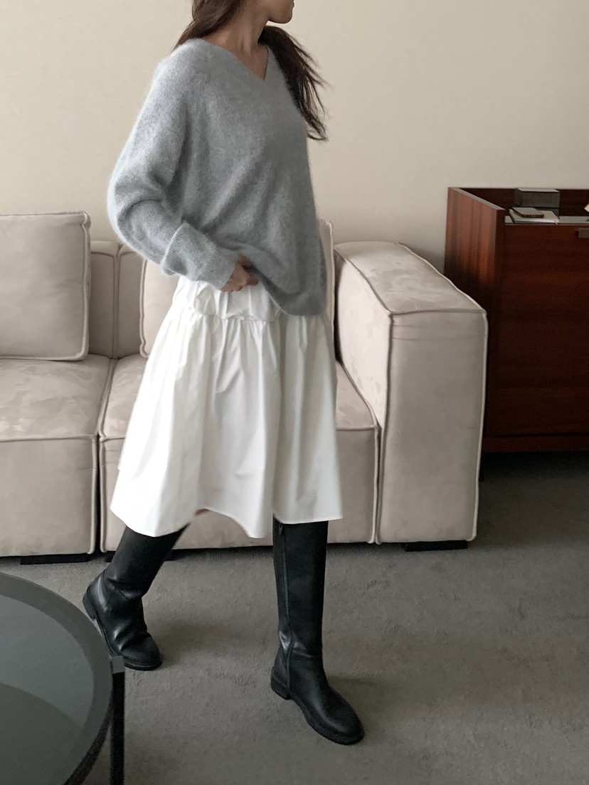 BLEECKER韓國直郵㊣女裝新品熱賣時尚人氣休閑半身裙中短裙BLEECKER半身裙/中短裙
