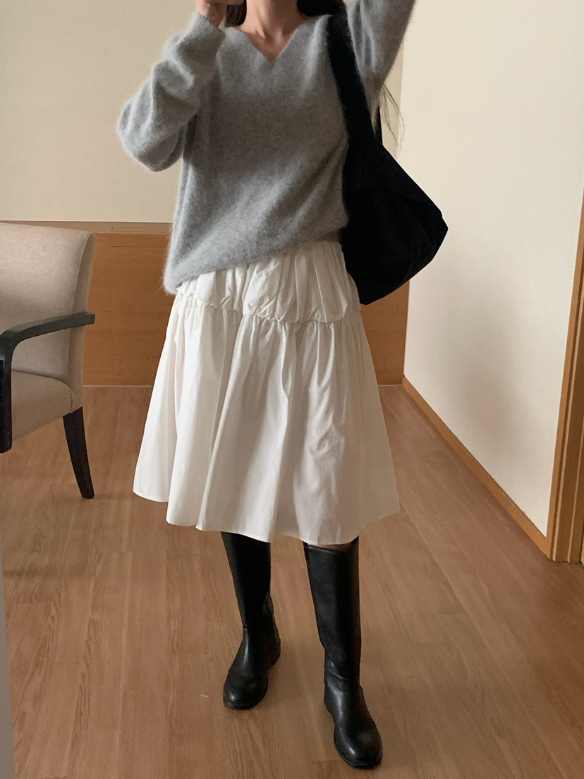 BLEECKER韓國直郵㊣女裝新品熱賣時尚人氣休閑半身裙中短裙BLEECKER半身裙/中短裙