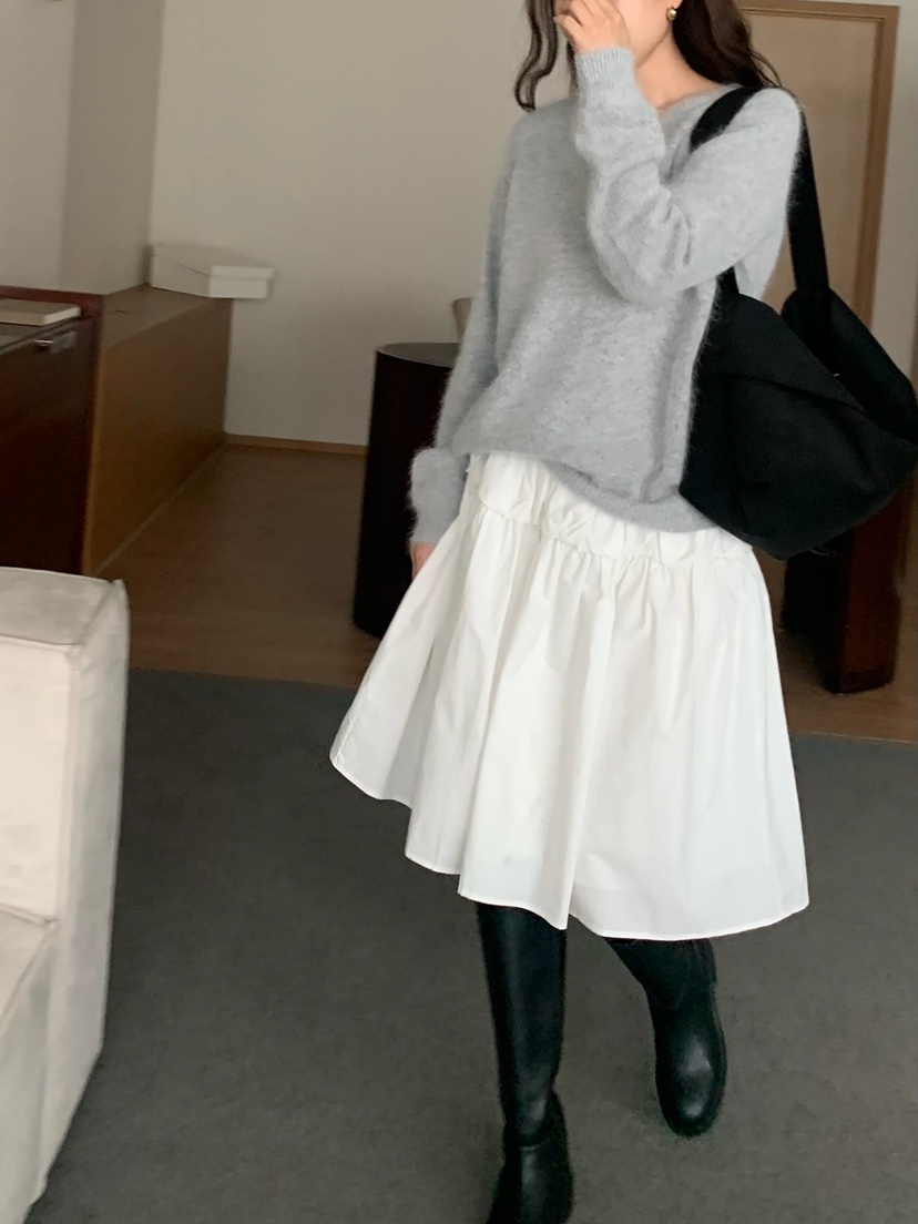 BLEECKER韓國直郵㊣女裝新品熱賣時尚人氣休閑半身裙中短裙BLEECKER半身裙/中短裙