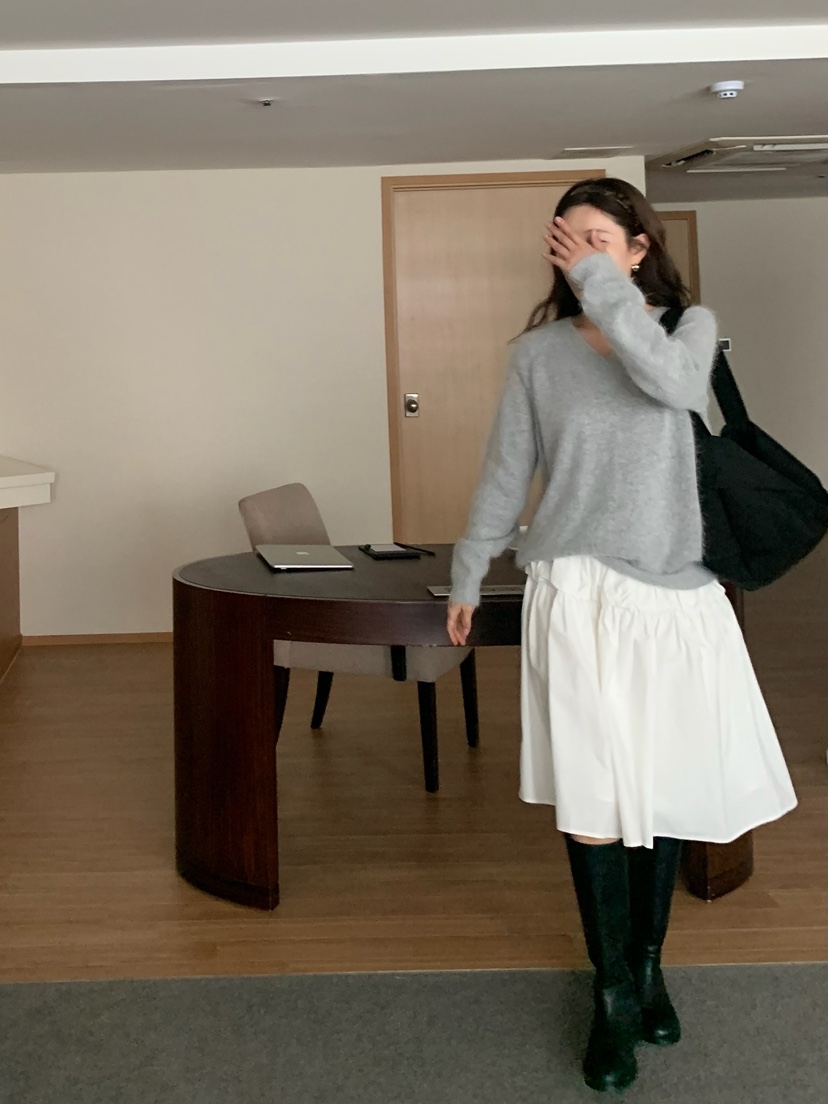 BLEECKER韓國直郵㊣女裝新品熱賣時尚人氣休閑半身裙中短裙BLEECKER半身裙/中短裙