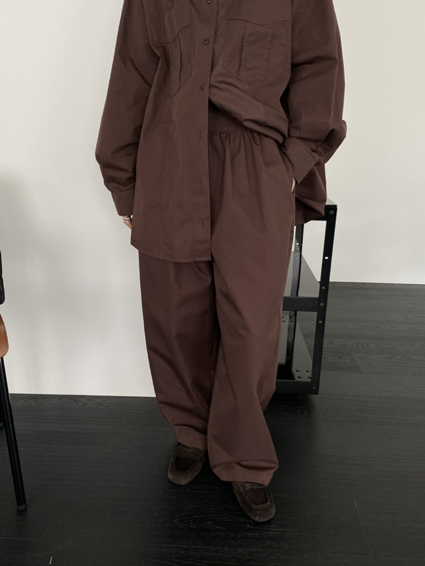 OURS韓國直郵㊣女裝新品時尚真品推薦25秋冬休閑熱賣休閑褲OURS休閑褲