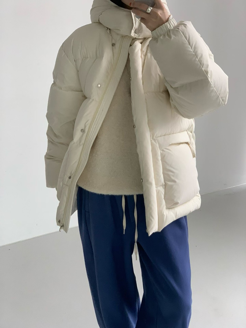 TAF東大門㊣直郵女士新品職業人氣推薦25秋冬短款羽絨服填充TAF短款羽絨服