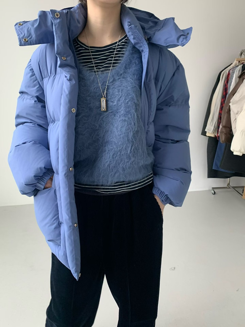 TAF東大門㊣直郵女士新品職業人氣推薦25秋冬短款羽絨服填充TAF短款羽絨服