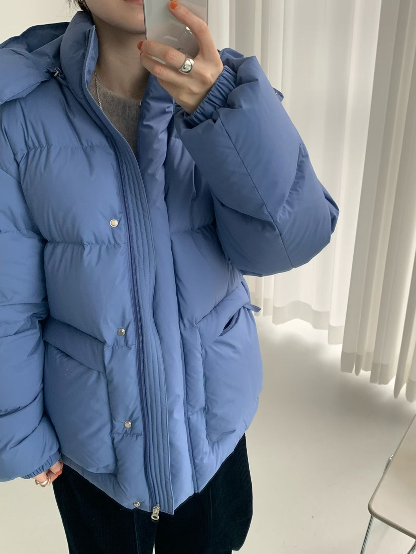 TAF東大門㊣直郵女士新品職業人氣推薦25秋冬短款羽絨服填充TAF短款羽絨服