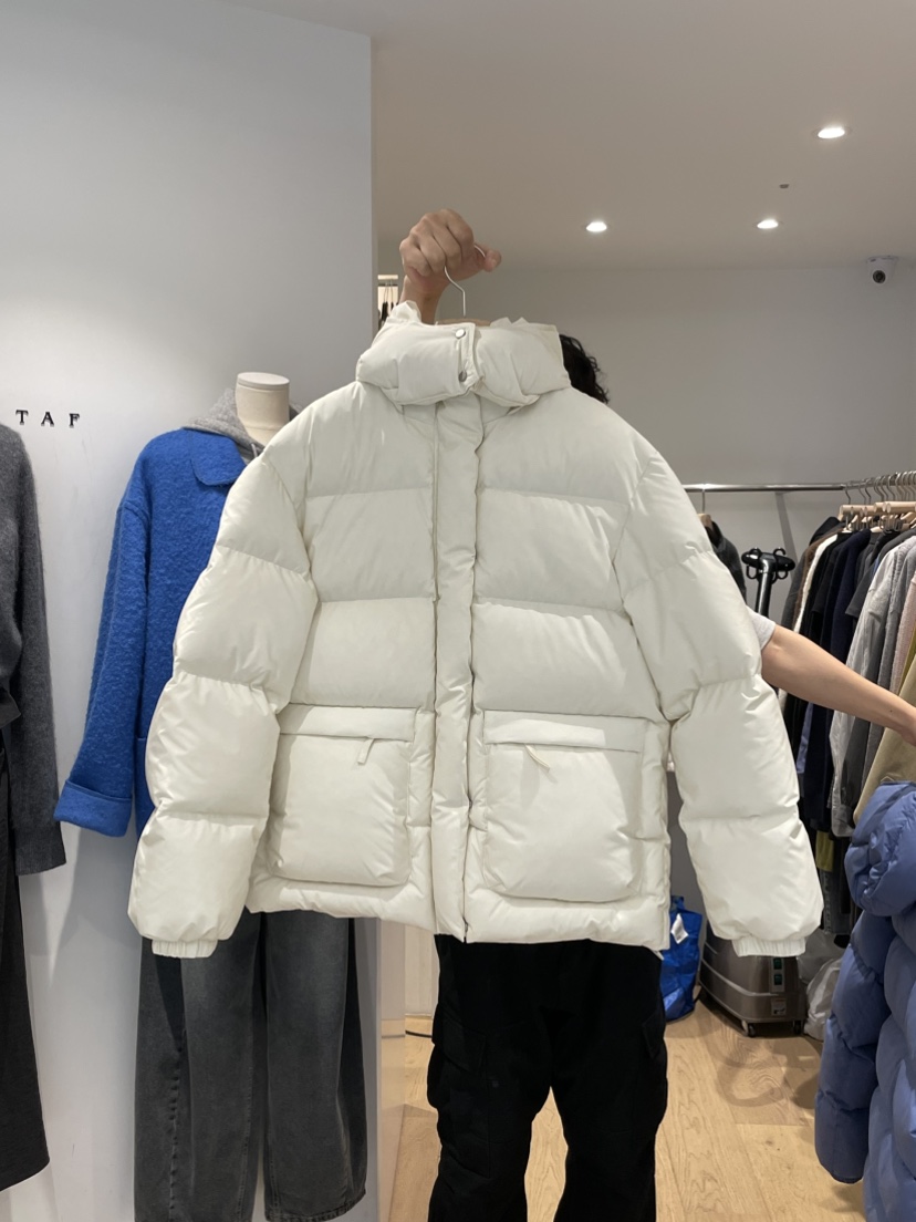 TAF東大門㊣直郵女士新品職業人氣推薦25秋冬短款羽絨服填充TAF短款羽絨服