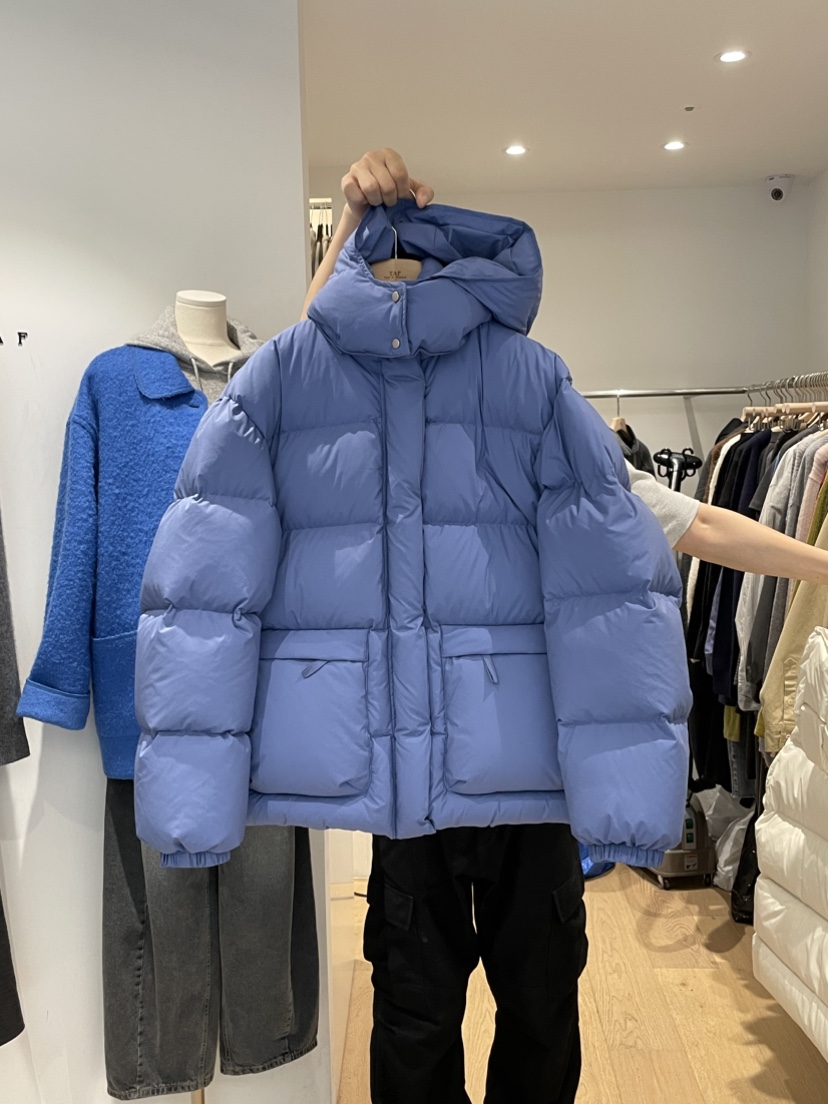 TAF東大門㊣直郵女士新品職業人氣推薦25秋冬短款羽絨服填充TAF短款羽絨服圖色2