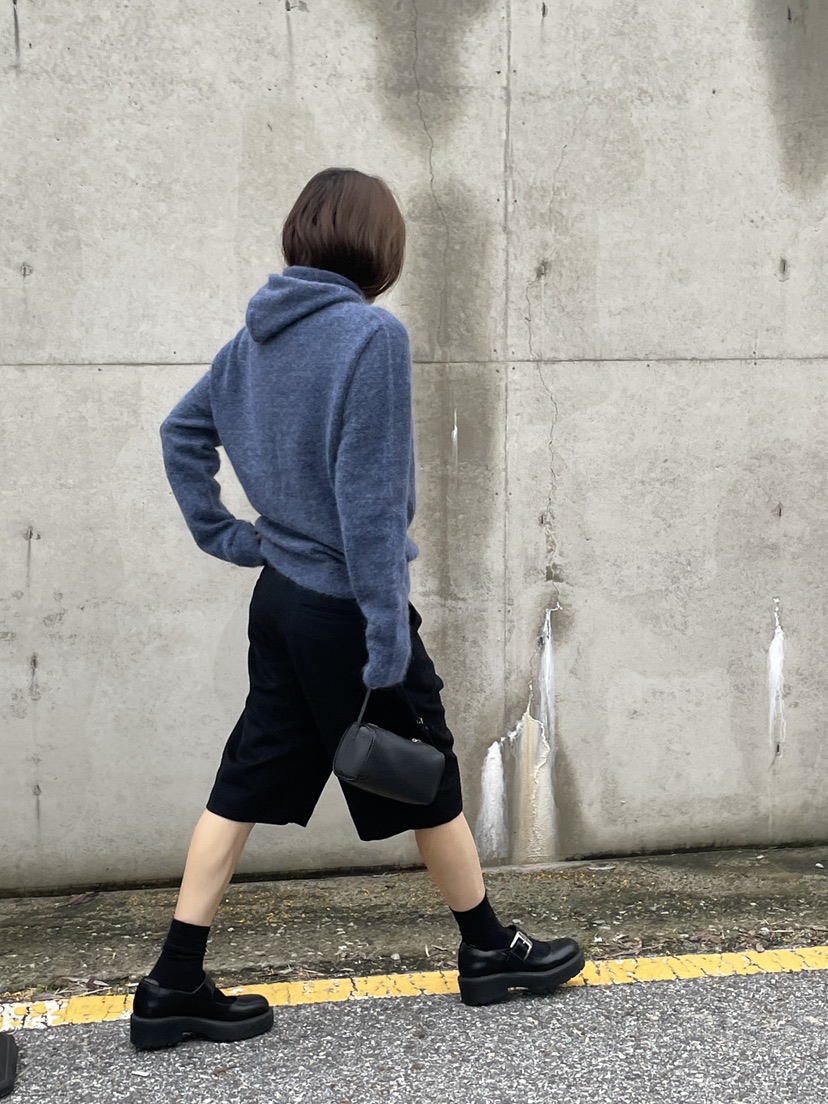 WATER/RIVER韓國代購㊣女士新款休閑真品推薦職業針織衫連帽WATER/RIVER針織衫