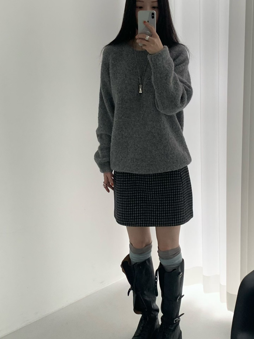 TAF東大門㊣實拍女裝新款25秋冬時尚熱賣推薦真品人氣休閑短裙TAF短裙