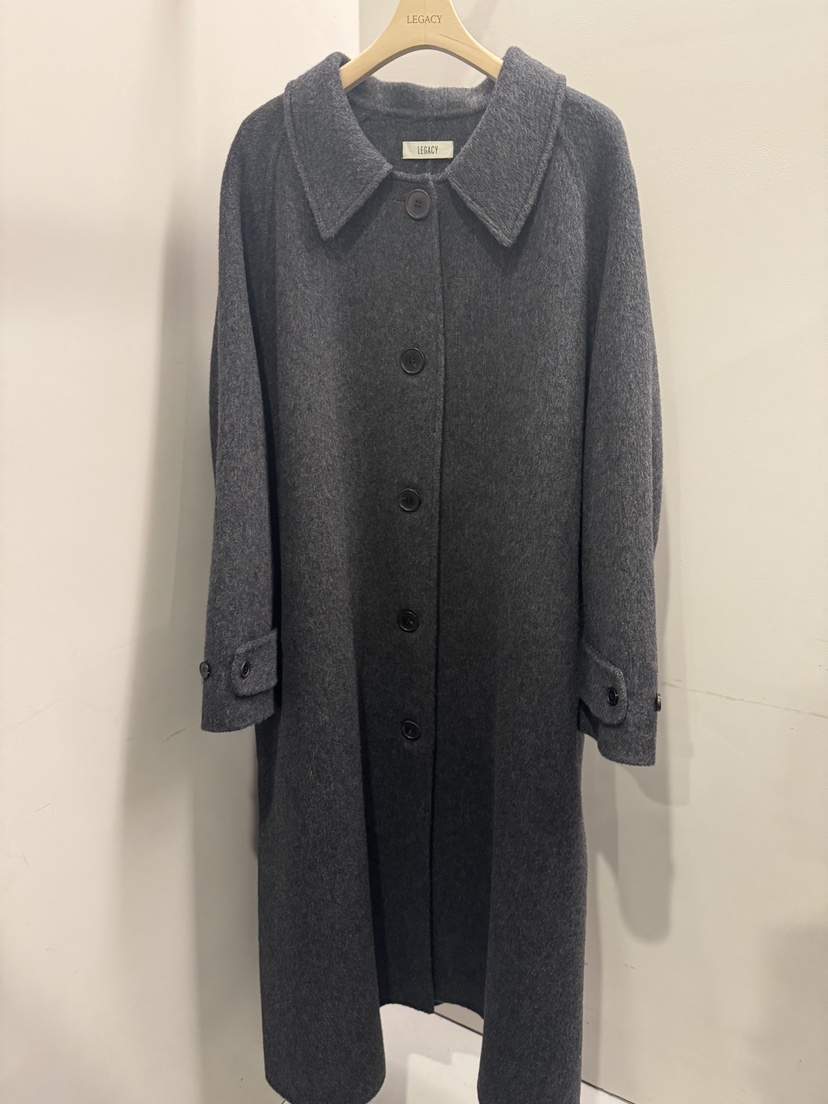 LEGACY東大門㊣代購女裝新品25秋冬休閑中長款大衣含腰帶超長LEGACY中長款大衣圖色2