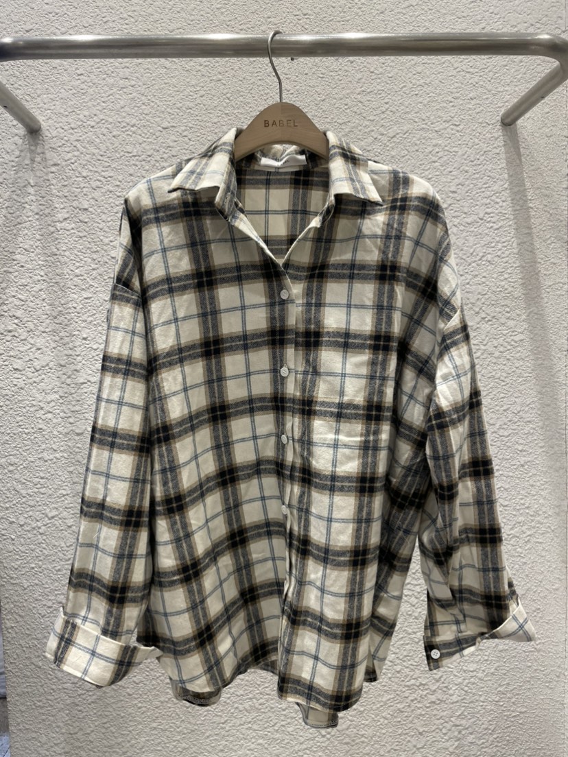 BABEL東大門㊣實拍女裝新品時尚休閑推薦人氣真品襯衫蕾絲衫BABEL襯衫/蕾絲衫