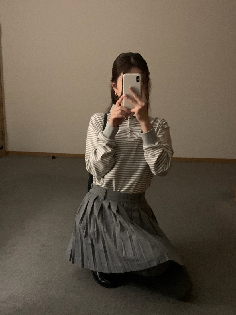 BLEECKER韓國直郵㊣女裝新品人氣時尚真品25秋冬熱賣長袖T恤BLEECKER長袖T恤