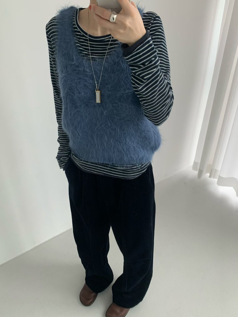 TAF韓國直郵㊣女裝新品25秋冬推薦熱賣時尚真品休閑長袖T恤TAF長袖T恤