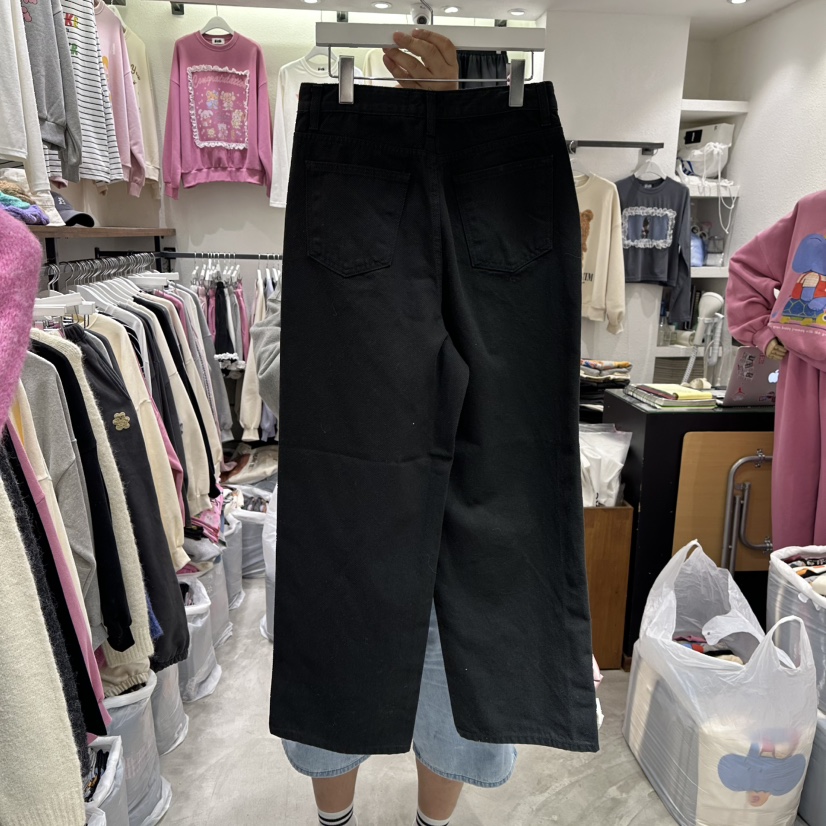 EVE東大門㊣代購女裝新品25秋冬推薦熱賣真品人氣休閑休閑褲EVE休閑褲