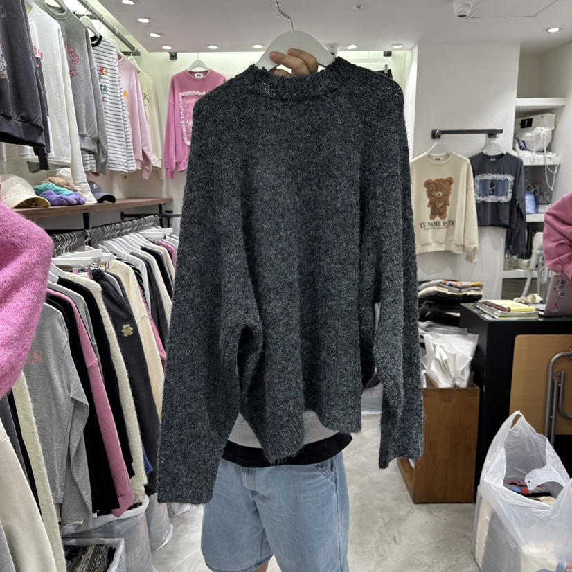 EVE東大門㊣實拍女裝新品熱賣真品職業25秋冬推薦時尚人氣毛衣EVE毛衣