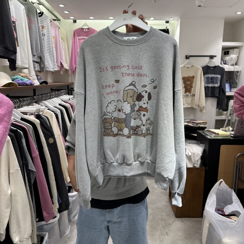EVE韓國直郵㊣女士新品25秋冬真品人氣職業時尚推薦熱賣衛衣EVE衛衣圖色2