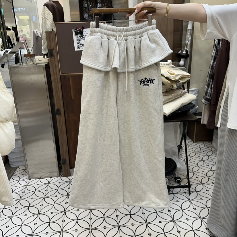 BAMBOLINA東大門㊣代購女裝新品推薦時尚職業真品人氣裙褲刺繡BAMBOLINA裙褲