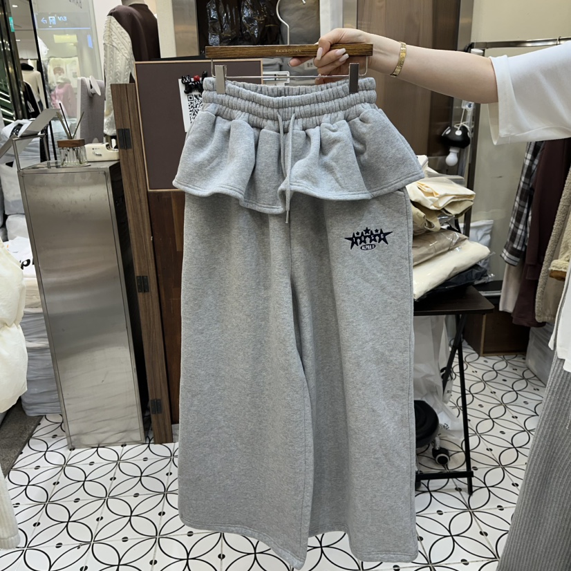 BAMBOLINA東大門㊣代購女裝新品推薦時尚職業真品人氣裙褲刺繡BAMBOLINA裙褲圖色2
