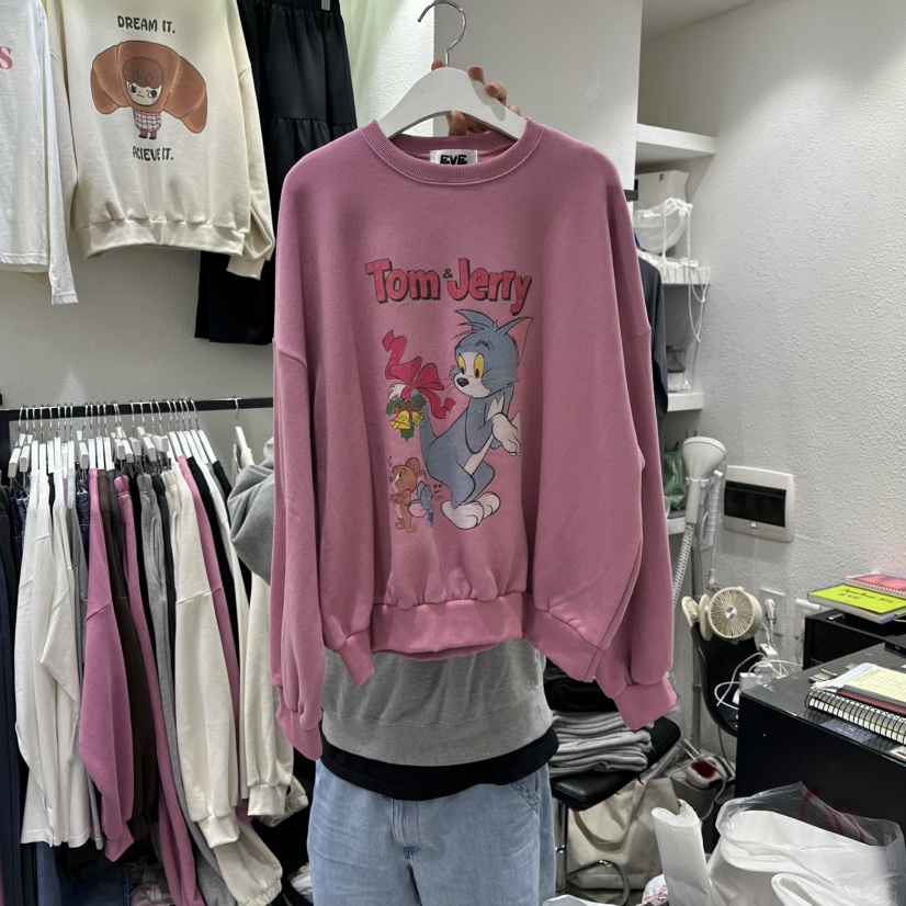EVE東大門㊣代購女士新品職業時尚25秋冬熱賣人氣休閑真品衛衣EVE衛衣圖色2
