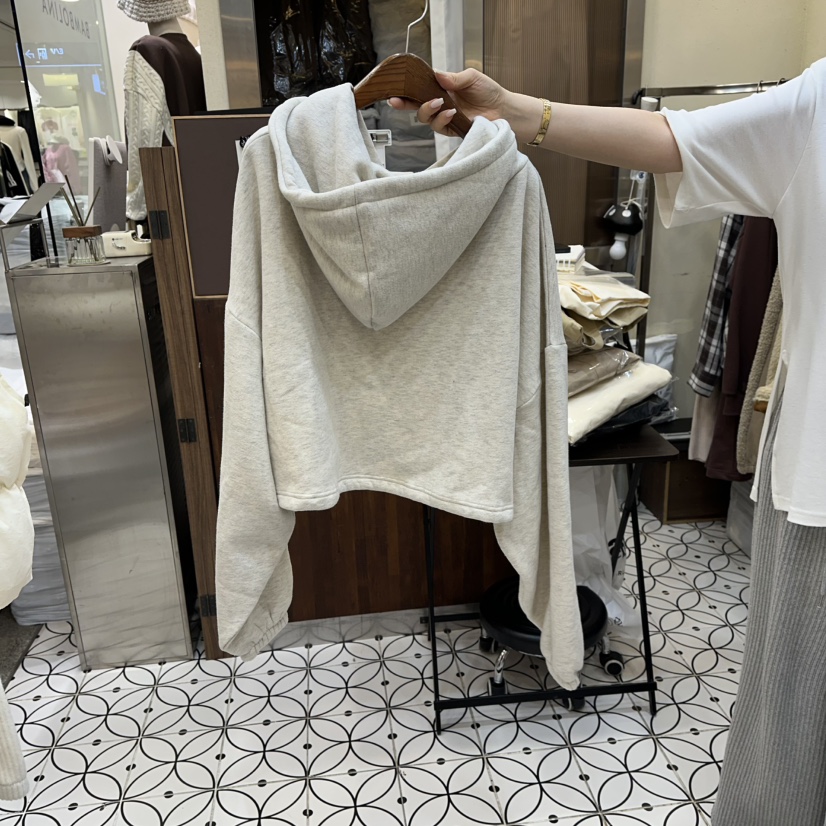 BAMBOLINA東大門㊣代購女裝新款推薦25秋冬時尚真品衛衣刺繡BAMBOLINA衛衣