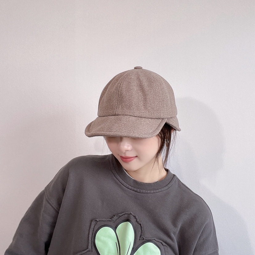 LOVELY HAT韓國代購㊣女裝新品職業25秋冬熱賣真品休閑帽子LOVELY HAT帽子
