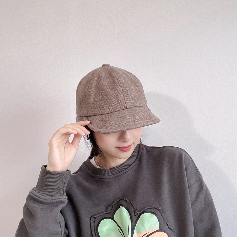 LOVELY HAT韓國代購㊣女裝新品職業25秋冬熱賣真品休閑帽子LOVELY HAT帽子